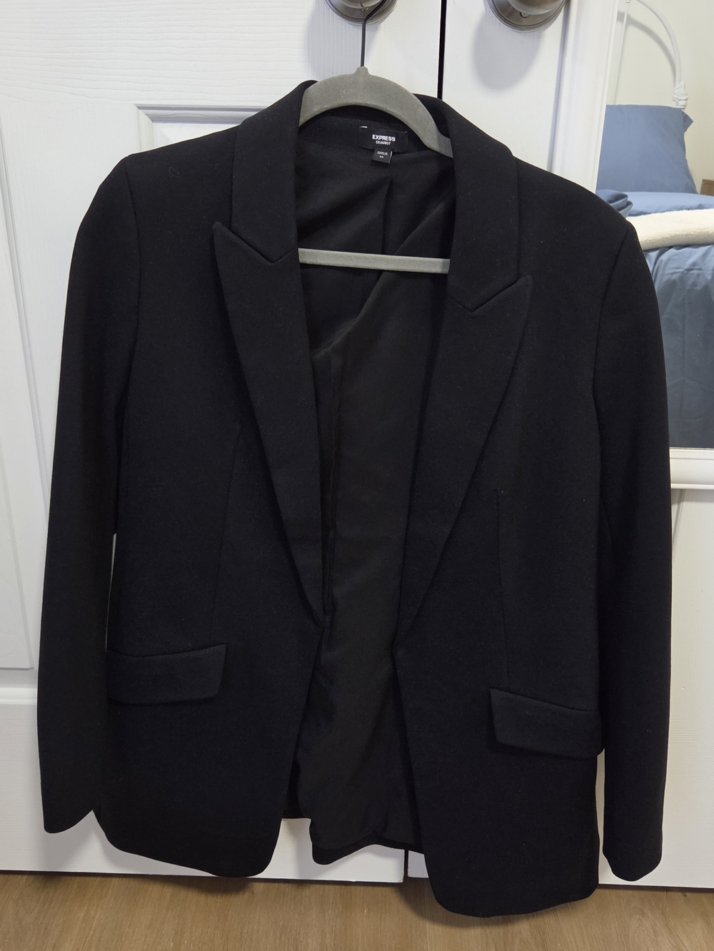 Express Black Womens Blazer - Classic Tailored Fit